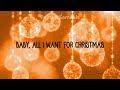 HANSON - All I Want For Christmas (Lyrics)