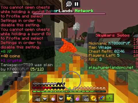 [マイクラ]  ハイピクセル！？ 統合版   pvpやってみた