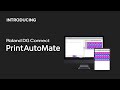 Roland dg connect printautomate automate your workflow