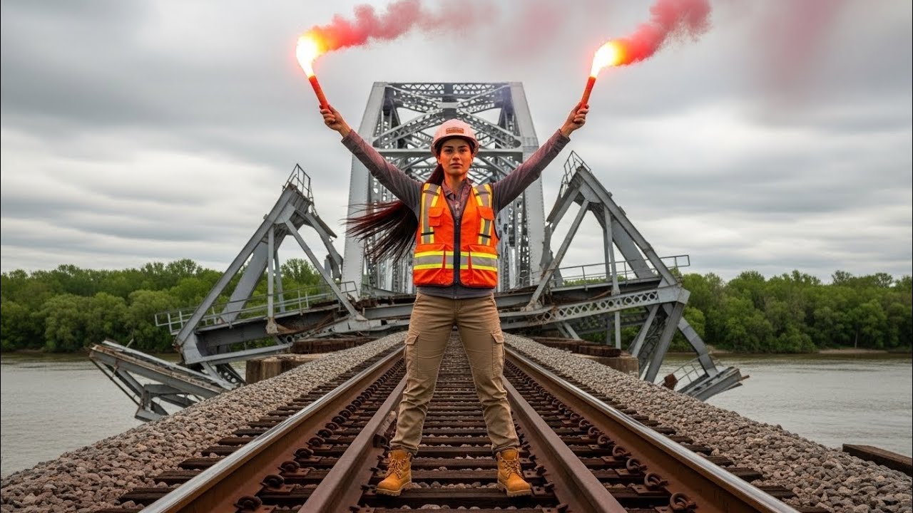 “The Train Was Seconds From Disaster — A Single Dad Saved Them All, But She Changed the Ending