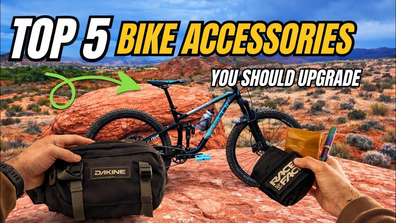 Топ-5 велосипедных аксессуаров, которые вам обязательно понадобятся!