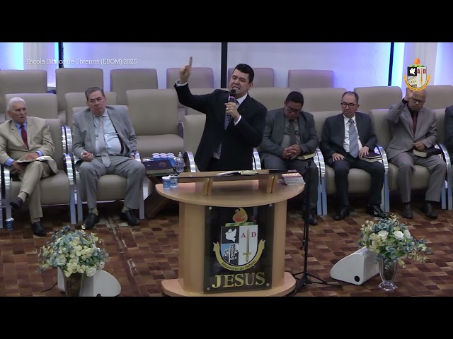Escola Bíblica de Obreiros 2025  Pr. Mateus Soares (Cabo Frio RJ) Encerramento