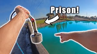 What Will We Find Magnet Fishing Next To A Prison?