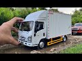 Unboxing ISUZU Delivery Truck 1 18 Scale Diecast Model Cars 