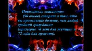 Тест "Какой возраст у Вашего организма"