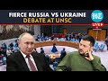 Putin’s Minister Lavrov Clashes With Ukraine At UNSC; ‘West Preventing End Of Russia-Ukraine War’