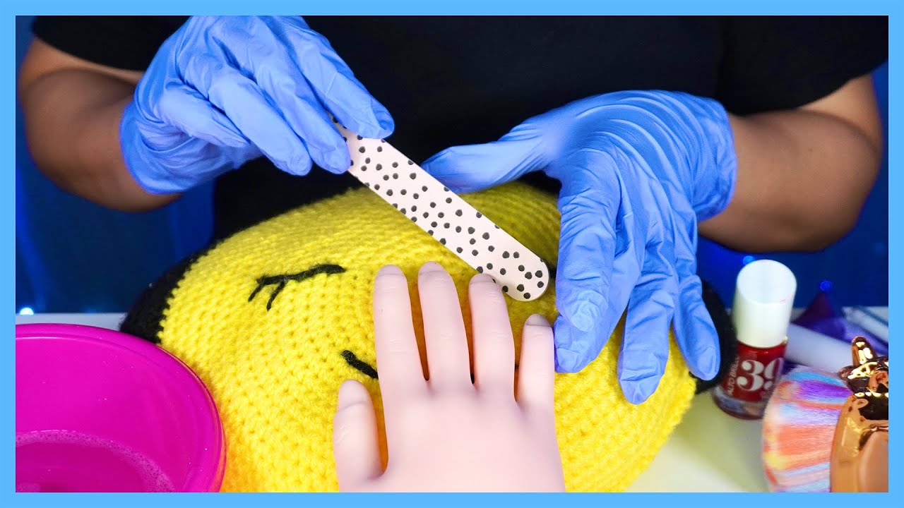 asmr te hago las uñas 💅 masaje de manos ✨ | Soul ASMR