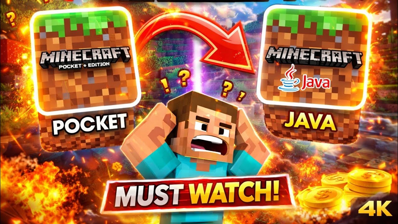 “How To Convert Minecraft PE Into Java Edition | Full Mobile Guide” 💯 ...
