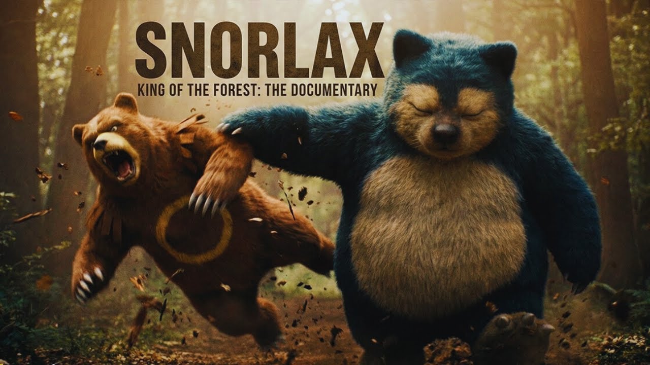 Real Life Pokémon | NatGeo: Snorlax – The Gentle Giant of the Forest