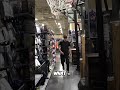 Basketball Trick Shot In Sporting Goods Store Surprise! #shorts