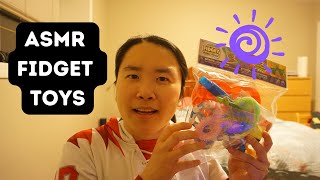 ASMR Fidget Toys | Unboxing & Playing | Whispering | Susan's Accent ASMR screenshot 1