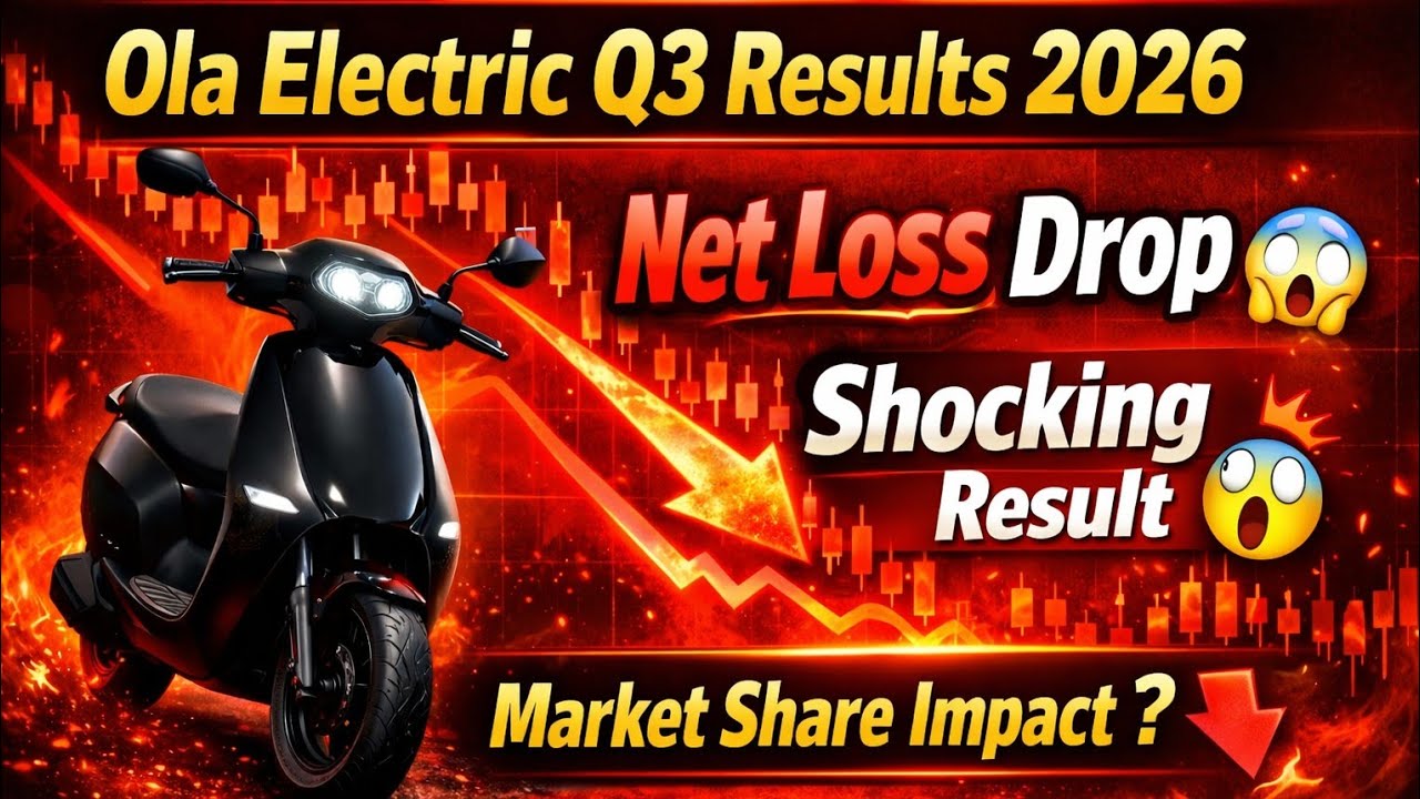 OLA ELECTRIC Q3 RESULT 2026 | OLA ELECTRIC SHARE NEWS TODAY l OLA Q3 RESULT TODAY 