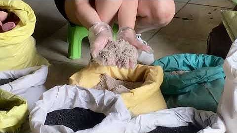 Vật liệu lọc nước Cát Thạch Anh lọc nước Giếng Khoan