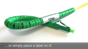 Install a Optical Fiber Splice On Connector with ANY Fusion Splicer