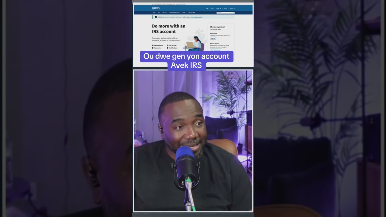 #haitian  ou si poze gen aksè ak #irs #imigrasyon