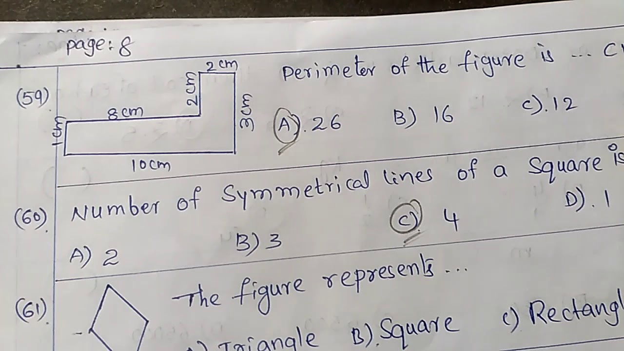 Tg Gurukula cet ,model paper mathematics