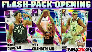 Dark Matter Wilt Chamberlain PACK OPENING NBA 2K21 Myteam Flash Packs LIVE