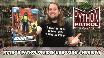 Python Patrol Officer GIJOE Classified Unboxing & Review!
