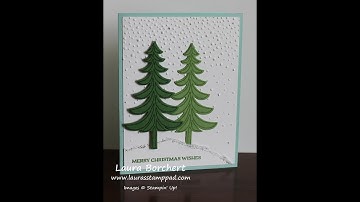 Creating a Snowy Scene with the Stampin