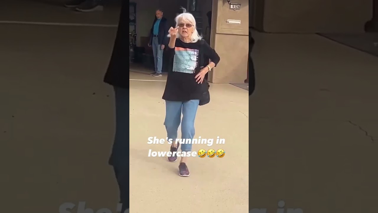 Why Is She Running In lowercase 🤣🤣🤣 