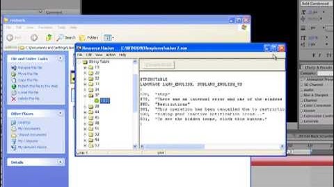 Change The Start Menu Text on Windows XP