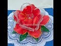Rosa roja con botella de plástico - tutorial (Reciclaje)