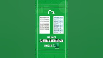 Como Ajustar Toda sua Planilha com Apenas Quatro Atalhos no Excel!  #excel #dicasexcel