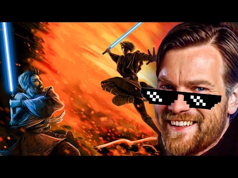 Vídeo: Obi wan era mais forte que anakin?