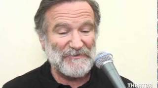 Robin Williams, Moises Kaufman and the cast of Bengal Tiger at the Baghdad Zoo
