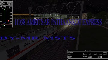 11058 Amritsar-Mumbai CSMT (Pathankot) Express [MSTS] MUMBAI 2011 [OPENRAILS] INDAIN TRAIN SIMULATOR