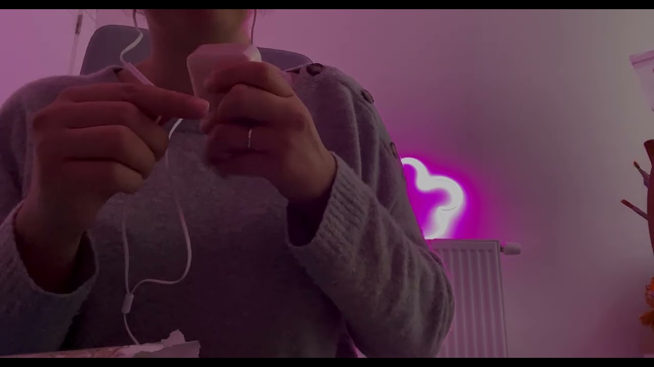 Ma première vidéo ASMR LoFi (inaudible)