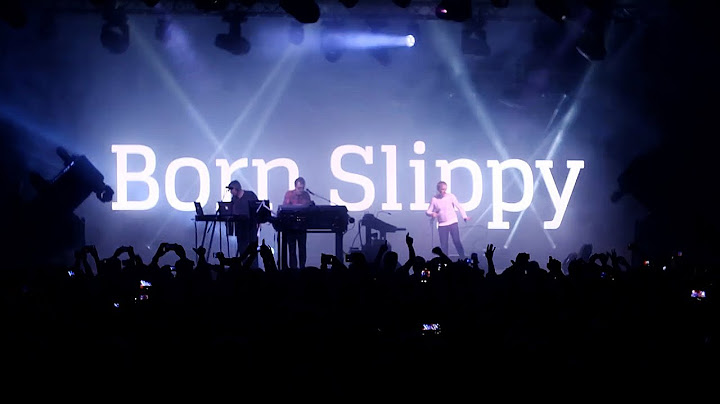 Born Slippy Live version - Live performance video thumbnail