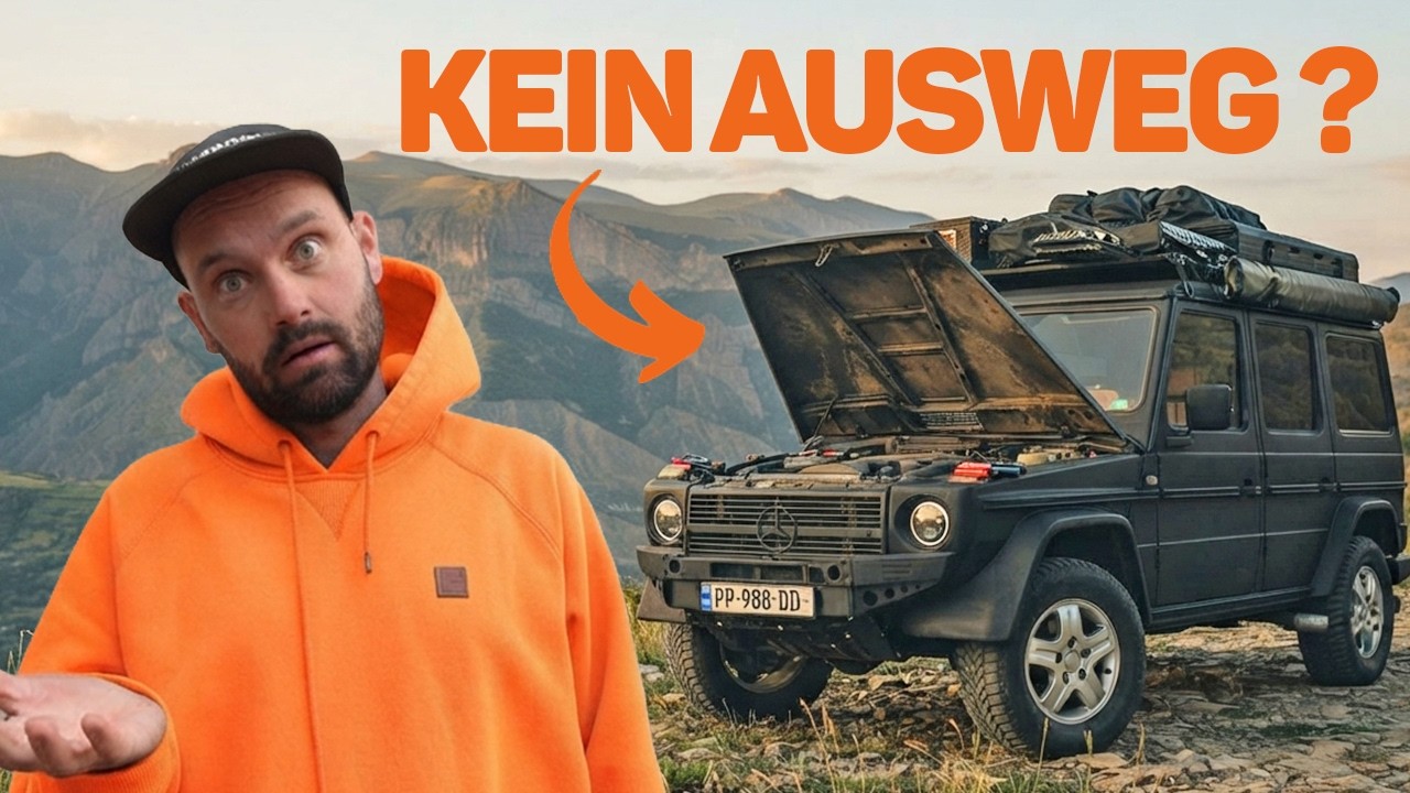 Warum die Reparatur dieser alten G-KLASSE in Georgien fast unmöglich ist
