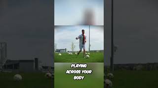 Master Soccer Passing: Curl Balls, Beat Defenders, Avoid Interceptions! #shorts