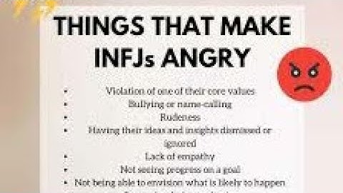 Things INFJs Hate