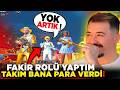 FAKİR ROLÜ YAPTIM… TAKIM BANA PARA VERDİ! 😳| PUBG MOBILE TROLL