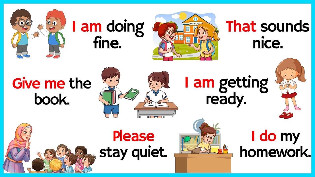 100 Daily Use English Sentences | English Speaking Practice for ...