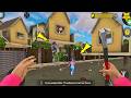 Scary Teacher 3D - troll Miss T so many ladder and traps(Mod menu) gameplay part 6169#scaryteacher3d