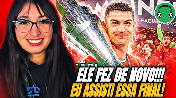 REACT ♫ CRISTIANO RONALDO FEZ DE NOVO! CAMPEÃO DA NATIONS LEAGUE AOS 40 | Paródia Oasis | THAY REACT