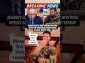 Zelensky rejects Trump meeting with Putin #ukraine #russiaukrainewar #russia #israel #ibrahimtraoré
