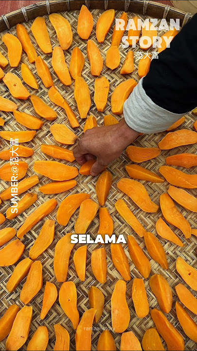 Chewy Sweet Potato Processing Process