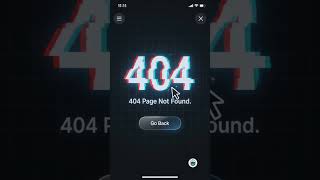 404 Page Not Found Animation Using HTML &amp; CSS 🔥 | Creative Error Page Design  #coding