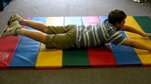 Tonic Labyrinthine Reflex (TLR):  "Superman"