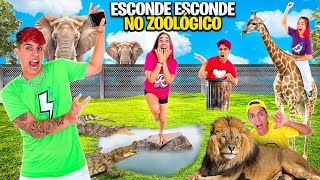 ESCONDE ESCONDE DENTRO DE UM ZOOLÓGICO *deu ruim?