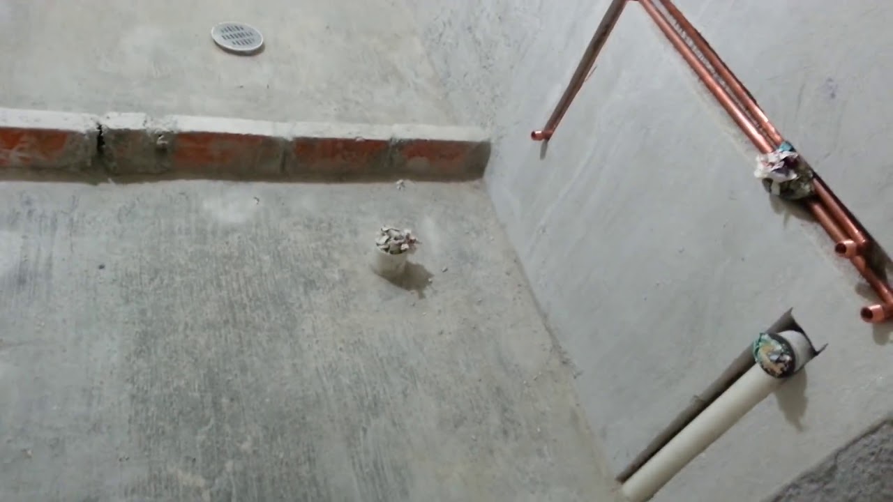 Tubería de cobre en baño segundo piso 3 video - YouTube