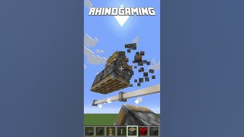 Squat Rack For Your Minecraft Gym Build! #shorts