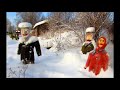 Зимние персонажи Закатовской усадьбы(+++фото с музыкой).