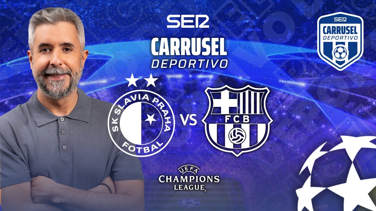 🏆 SLAVIA DE PRAGA 2-4 FC BARCELONA | UEFA CHAMPIONS LEAGUE 25/26 - Jornada 7 | EN DIRECTO