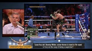The Herd | Tyson Fury def. Deontay Wilder, corner throws in towel in 7th round...