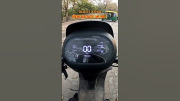 OLA S1X Plus - NEW UPDATE ❌🚫🤬 OLA ELECTRIC SCOOTER #olas1xplus #shorts #olas1x | Ritesh k vlogs